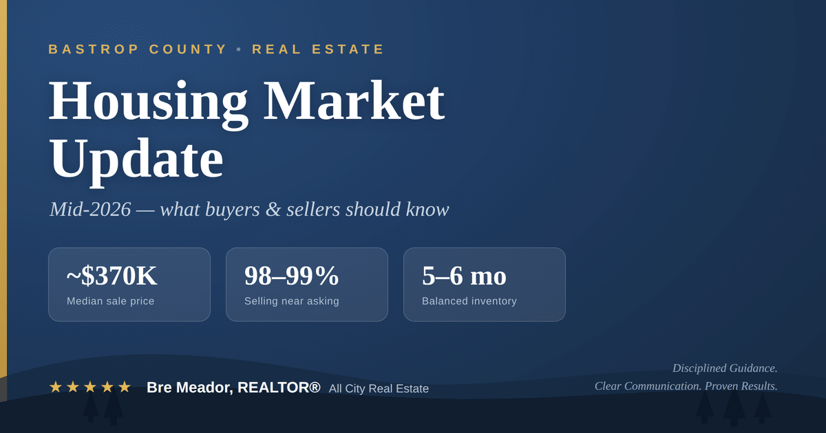 Archived spring 2026 Bastrop County housing-market snapshot